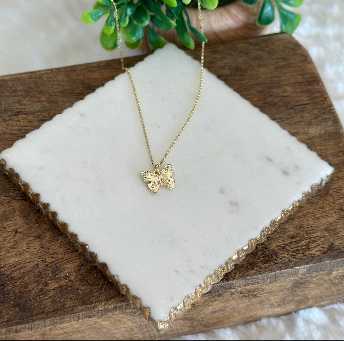 Collier papillon Farfalla