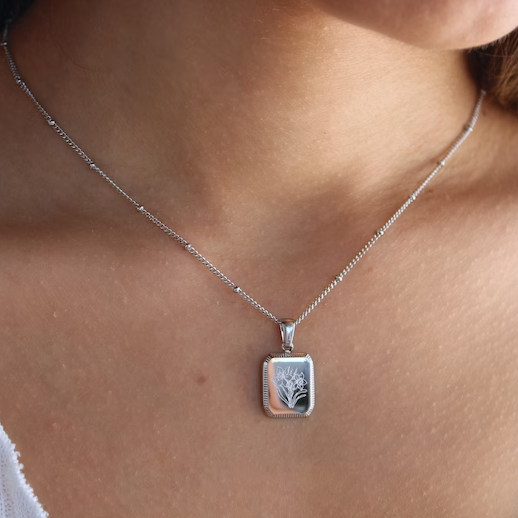 Collier vintage en argent