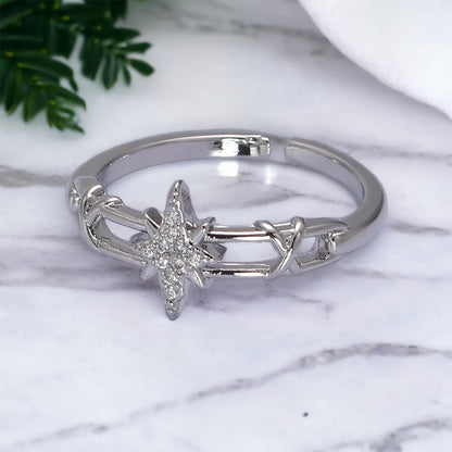 Bague Clarissa North Star - Or ou argent