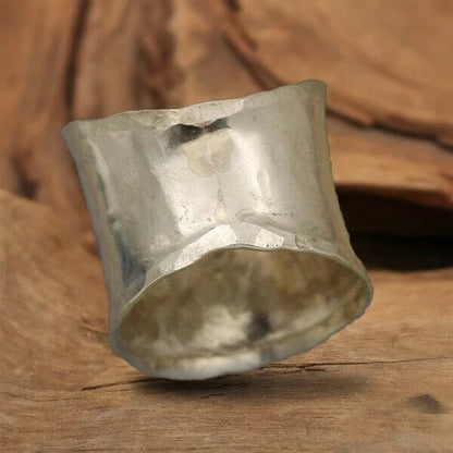 Bague large marguerite en fleurs